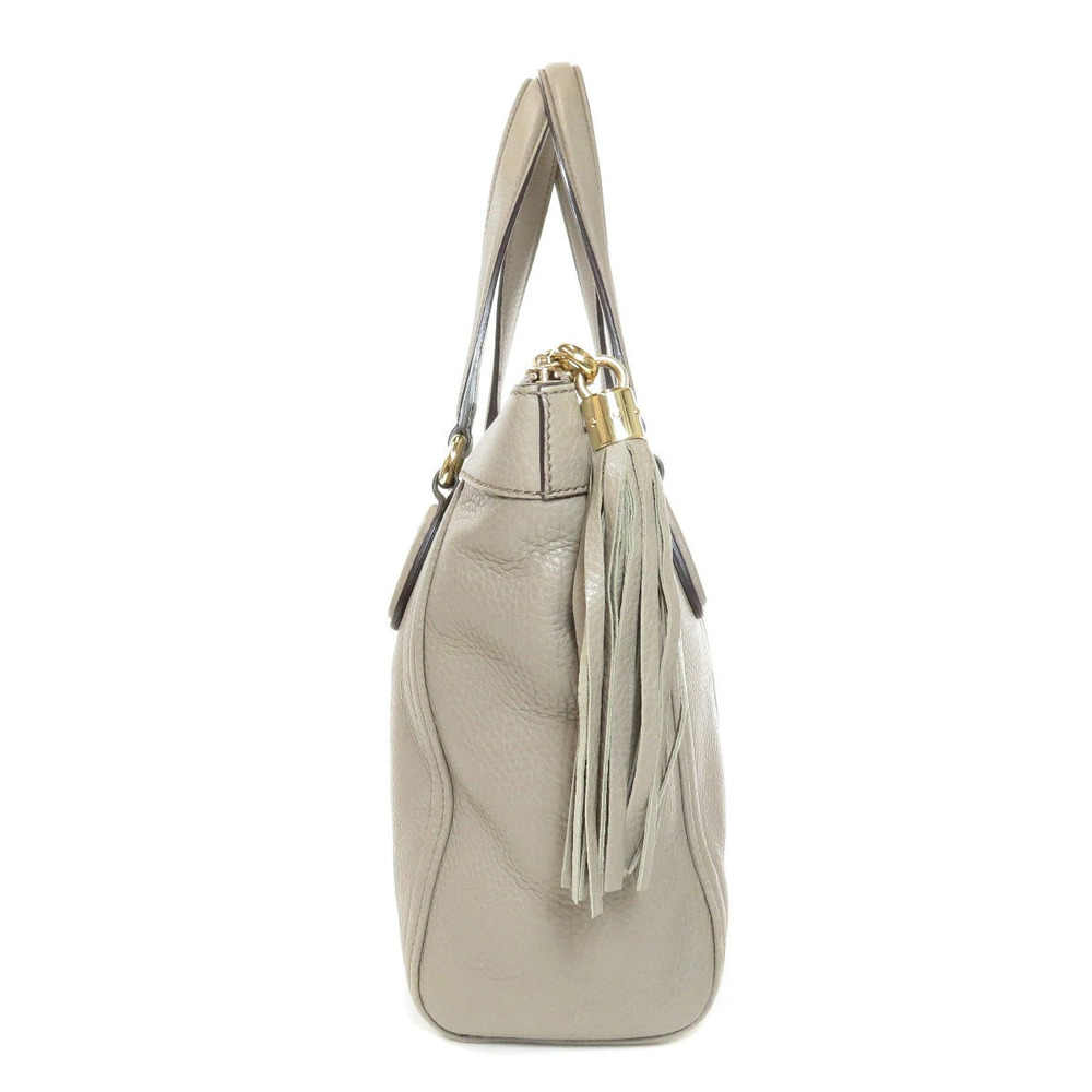 Gucci Tote Interlocking Bag Leather Soho Tassel - Picture 3 of 11
